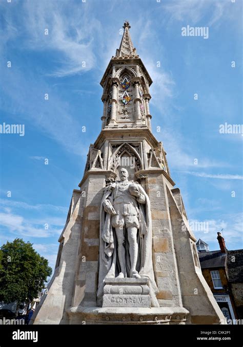 Banbury Cross Town Center Monument Oxfordshire England Stock Photo Alamy