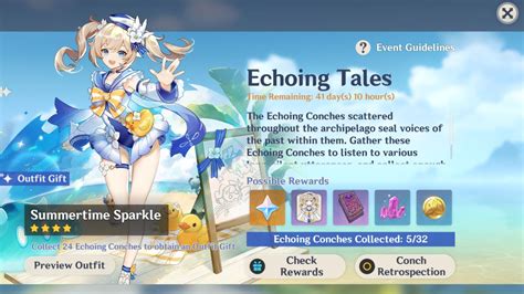 All Genshin Impact Conch Locations In The 16 Echoing Tales Event