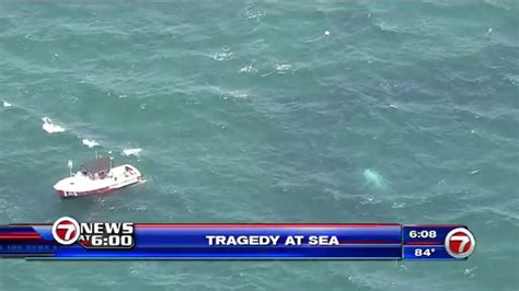 2 Dead 1 Rescued After Boat Capsizes Off Dania Beach Wsvn 7news