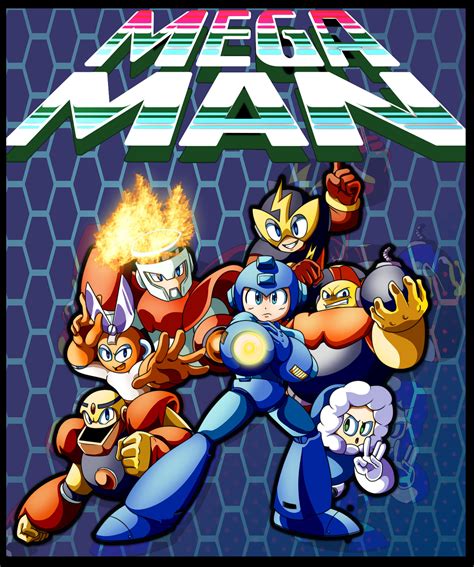 Megaman Poster By Cores Corner On Deviantart
