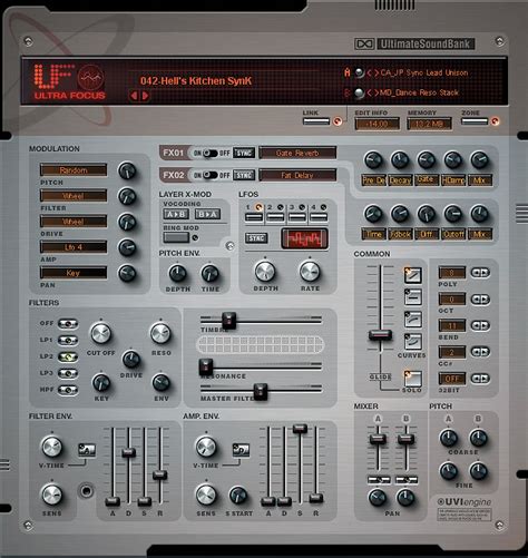 Kvr Ultrafocus By Uvi Sound Module Vst Plugin Audio Units Plugin And Directx Plugin