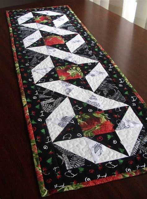 Printable Quilted Christmas Table Runner Patterns Free Easy