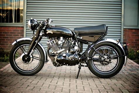 The museum is auctioning a 1953 vincent black shadow on ebay. Vincent Black Shadow, Series-D Vincent Motorcycles (With ...