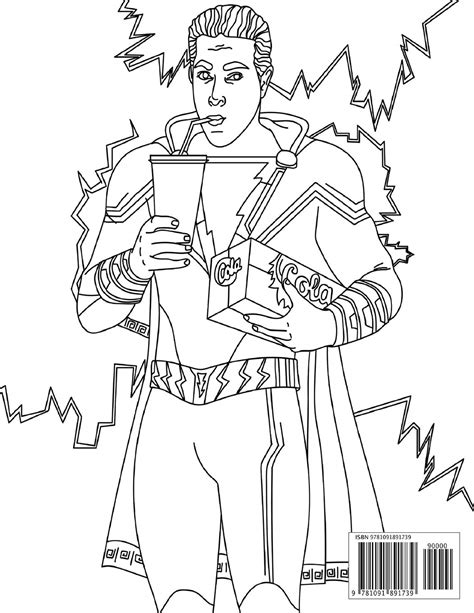 Shazam Movie Coloring Pages Coloring Pages