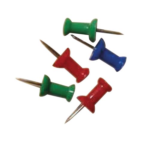Basics Assorted Push Pins Pack Of 20 Ws20371