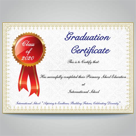Habib Ok Graduation Certificate Design