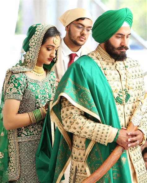 Beautiful Sikh Wedding Photos Sikh Bride Sikh Wedding Wedding Outfit