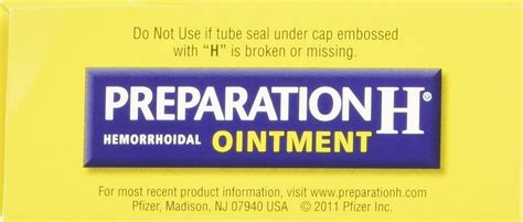 Preparation H Hemorrhoidal Ointment 2 Ounce Tubes Pack Of 2