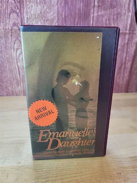 Emanuelle S Daughter Vhs Vintage 1987 Erotic Romance Movie Tape 34 90 Picclick