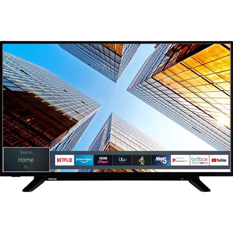 Toshiba 43ul2063db 43 Inch Tv Smart 4k Ultra Hd Led Freeview Hd 3 Hdmi