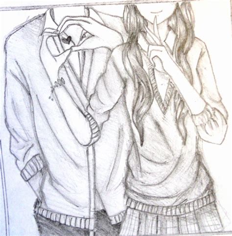 Love Anime Sketch At Explore Collection Of Love