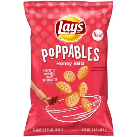 Lays Poppables Honey Bbq Flavored Potato Snacks 2 Oz Ralphs
