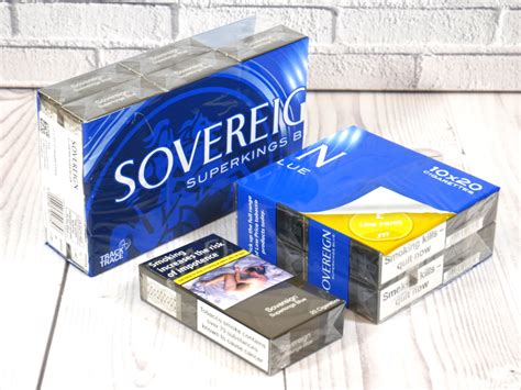 Sovereign Blue Superking 10 Packs Of 20 Cigarettes 200