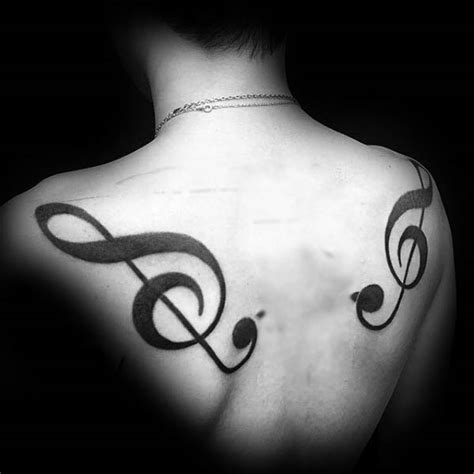 83 Awesome Treble Clef Tattoo Designs For Men 2023 Guide