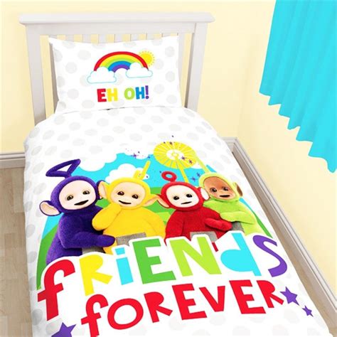 Picked up the teletubbies on pb. Details zu Teletubbies 'playtime' Single Duvet Set - Large ...