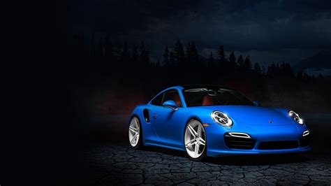 Porsche 991 Azul Fondo De Pantalla 2560x1440 Id1735