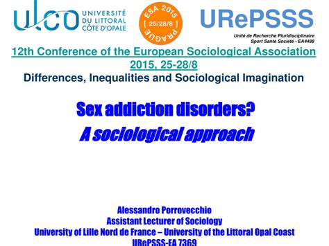 Pdf Sex Addiction Disorders A Sociological Approach