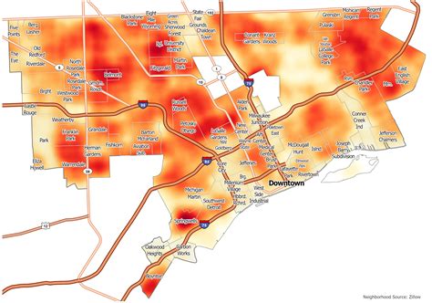 Detroit Crime Map Gis Geography