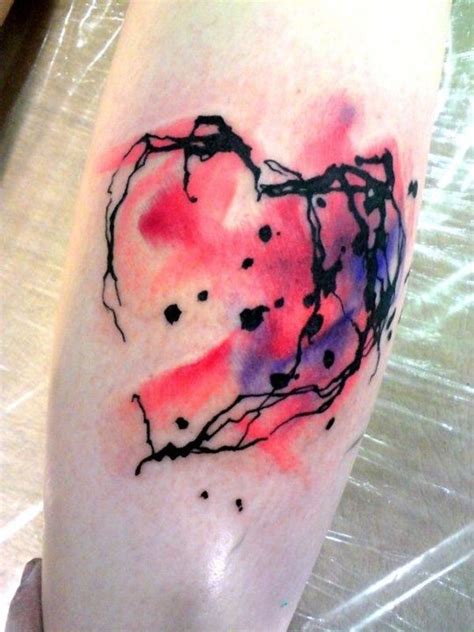 Watercolor Heart Tattoo Designs Ideas And Meaning Tattoos For You