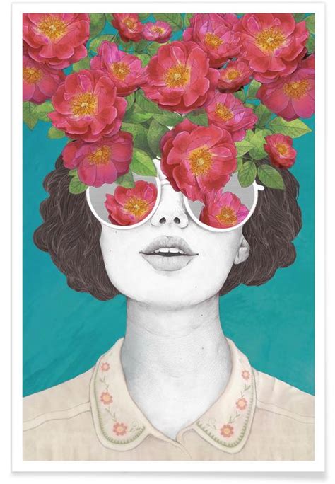Rose Tinted Poster Juniqe