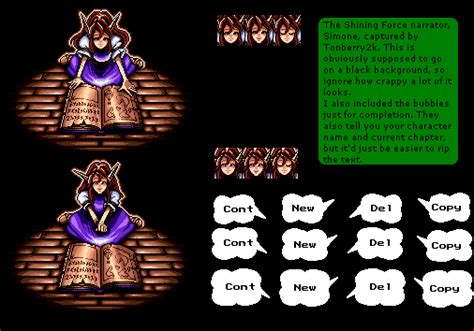 The Spriters Resource Full Sheet View Shining Force 1 The Legacy