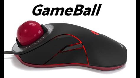 Gameball The Gaming Trackball Mouse Youtube
