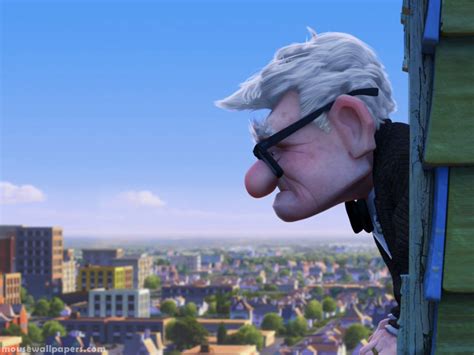 Disney Wallpaper Up Carl Fredricksen Normal Shubbak