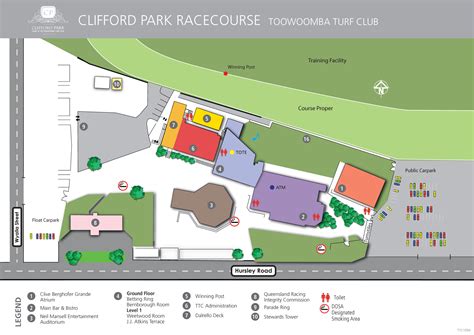 Venue Map Clifford Park Racecourse