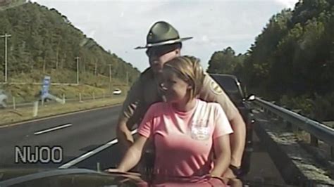 Dashcam Video Shows Controversial Pat Down Of Female Driver Metro Video