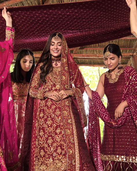 Ayeza Khan Is Looking Stunning In Recent Bridal Dress Photo Shoot For