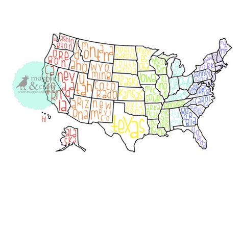 Usa Map Svg America Svg Map Of The United States Of America Svg Map