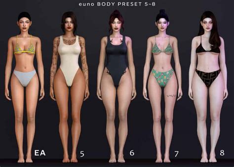Sims Body Presets For Realistic Sims You Will Love Snootysims My Xxx