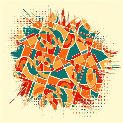 Premium Vector Abstract Splash Grunge Colorful Wallpaper