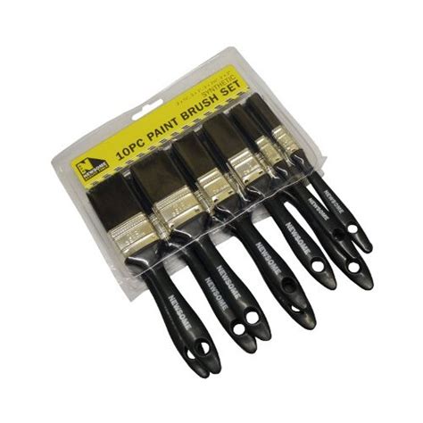 10pc Paint Brush Set Newsome Quality Tools