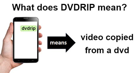 Dvdrip What Does Dvdrip Mean