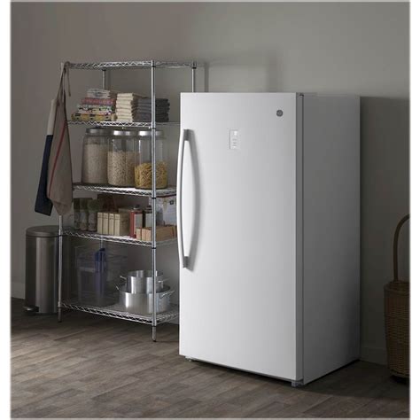 Customer Reviews GE 17 3 Cu Ft Frost Free Upright Freezer White