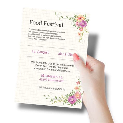 In der briefvorlage wird zwischen. Briefpapier BLUMENBRIEF | DIN A5 Format 50 Blatt online ...