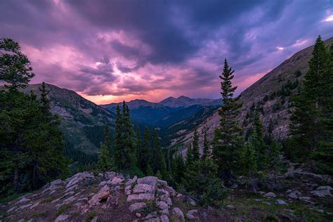 Amazing Rocky Mountain Sunset Photograph By Michael J Bauer Photography