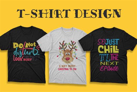 Create Custom Typography T Shirt And Graphic T Shirt Design By