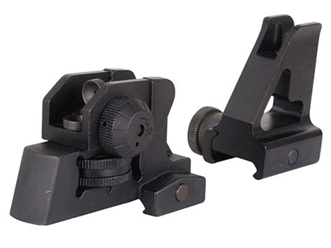 Gmg Detachable Front Rear Sight Combo A Style Ar Aluminum Matte