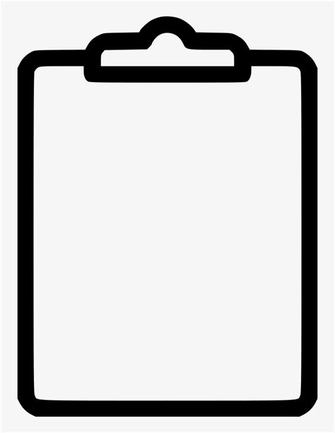 Clipboard Clipart Svg Clipboard Png Free Transparent Png Download