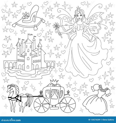 Fairy Tale Castle Coloring Pages