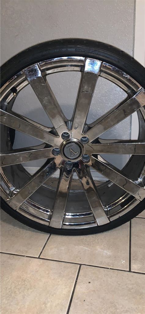 4 22 Inch Velocity Rims Bolt Pattern 5x115 For Sale In Ennis Tx