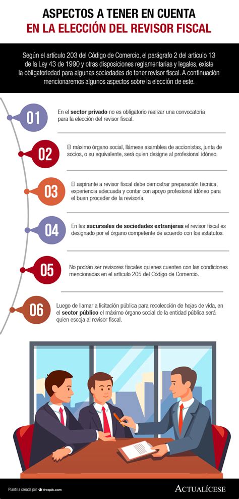 Infograf A Aspectos A Tener En Cuenta En La Elecci N Del Revisor