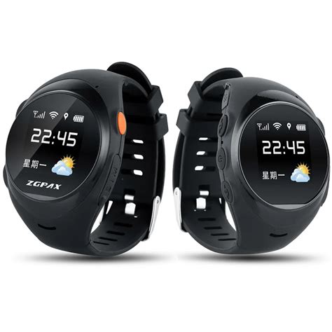 Zgpax S888 Bluetooth Wifi Smart Watch Waterproof Old Man Woman Anti