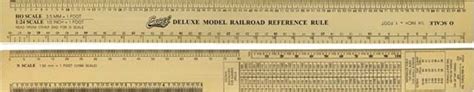 12 Aluminum Deluxe N Ho O G Scale Model Railroad Reference Ruler