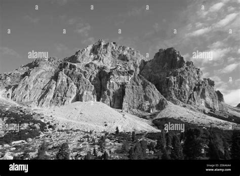 Dolomites Landscape Italian Alps Summer Time Nature Stock Photo Alamy