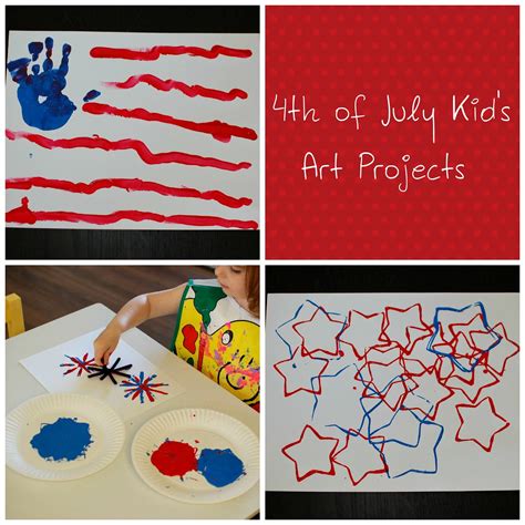 4th of July Kid's Art Projects