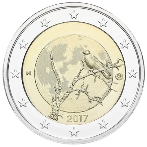 2 Euro Commémorative Finlande 2017 Nature Finlandaise Elysées