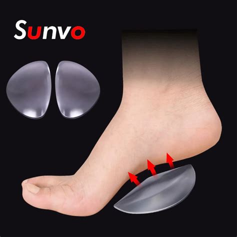 Sunvo Silicone Gel Arch Support Pad For Women Flat Foot Orthopedic